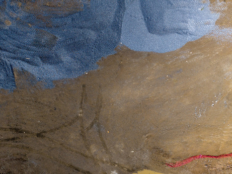 Aerial view of piles of gravel and sand with visible tire tracks on a construction site in Istanbul Istanbul Turkiye. Aerial view of piles of gravel and sand with visible tire tracks on a construction site in Istanbul Istanbul Turkiye.