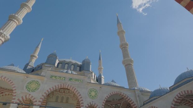 View of Selimiye Mosque in Edirne Turkiye. View of Selimiye Mosque in Edirne Turkiye.