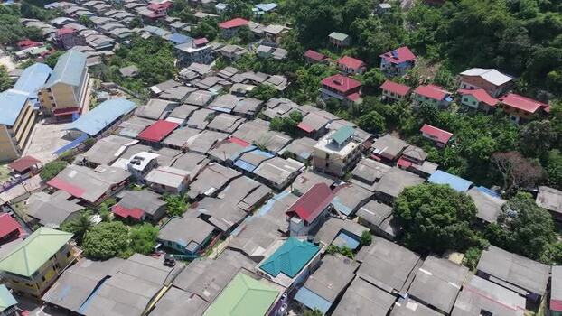 Aerial view of Perhentian Islands residential area Malaysia. Aerial view of Perhentian Islands residential area Malaysia.