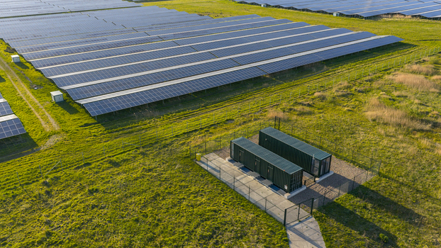 Aerial View of Ariette Battery Storage in Farmsum Aerial View of Ariette Battery Storage in Farmsum