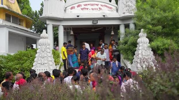 View of Shree Shree Jagannath Mandir in Rajshahi Bangladesh. View of Shree Shree Jagannath Mandir in Rajshahi Bangladesh.
