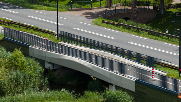 3D Printed Bicycle Bridges in Stompetoren The Netherlands.
