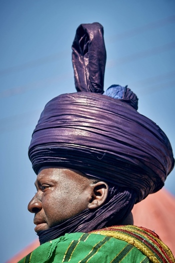 Man in Traditional Attire Zaria Nigeria Man in Traditional Attire Zaria Nigeria