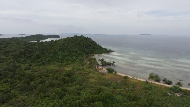 Aerial view of Batam Island coastline Indonesia. Aerial view of Batam Island coastline Indonesia.