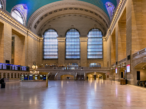 New York United States 14 May 2026 View of Grand Central Terminal main concourse with its iconic four faced clock information booth and majestic arched windows. New York United States 14 May 2026 View of Grand Central Terminal main concourse with its iconic four faced clock information booth and majestic arched windows.