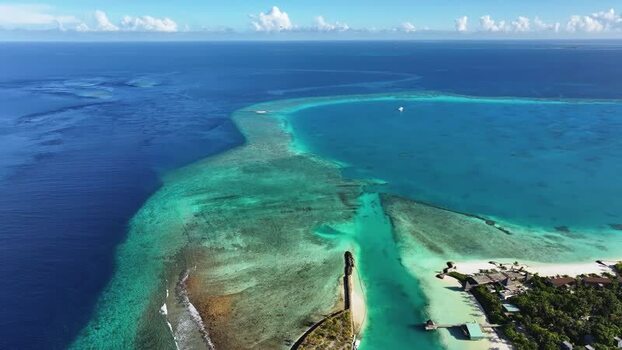 Aerial view of turquoise lagoons and coral reefs Maldives. Aerial view of turquoise lagoons and coral reefs Maldives.