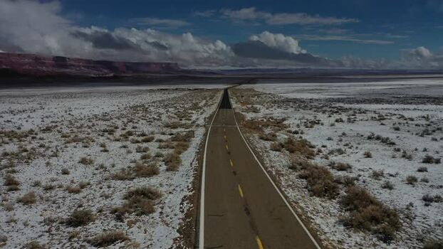 Aerial view of road near Albuquerque United States. Aerial view of road near Albuquerque United States.