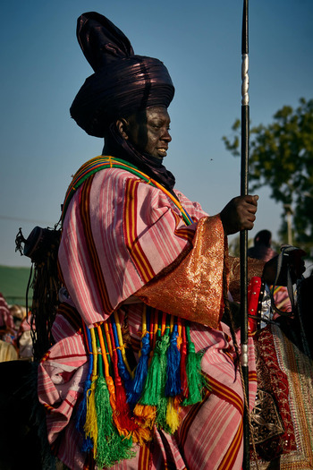 Man in Traditional Attire in Zaria Nigeria Man in Traditional Attire in Zaria Nigeria