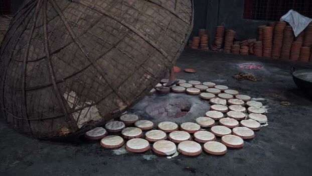 View of traditional curd making in Bogura Bangladesh. View of traditional curd making in Bogura Bangladesh.
