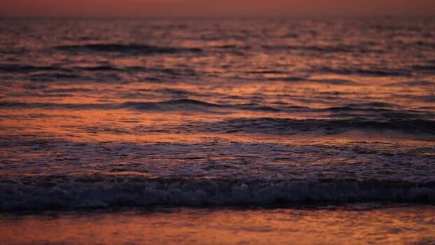 View of sunset waves at Cox s Bazar Bangladesh. View of sunset waves at Cox s Bazar Bangladesh.
