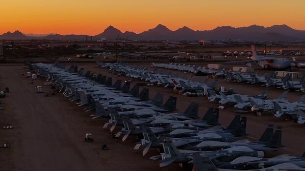 Aerial view of military aircrafts United States. Aerial view of military aircrafts United States.