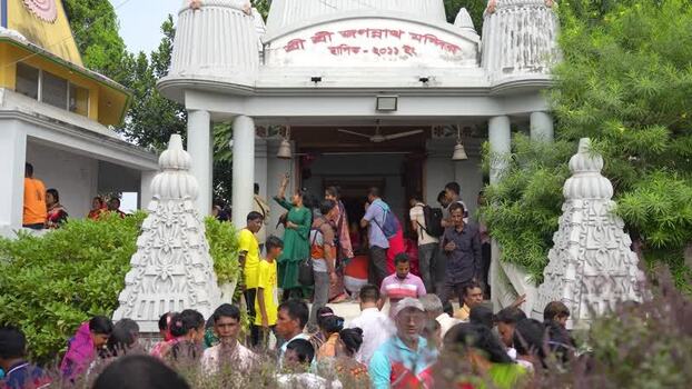 View of Sri Sri Jagannath Mandir in Rajshahi Bangladesh. View of Sri Sri Jagannath Mandir in Rajshahi Bangladesh.