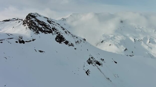 Aerial view of Grossglockner High Alpine Road in Austria. Aerial view of Grossglockner High Alpine Road in Austria.