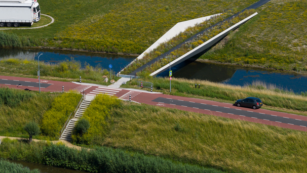 3D Printed Stairway at Urban Beach Hoorn