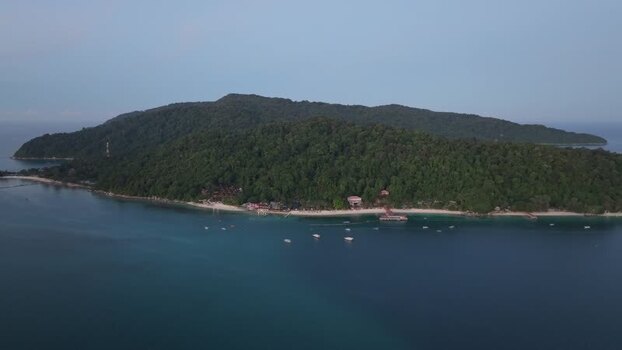 Aerial view of Perhentian Islands in Terengganu Malaysia. Aerial view of Perhentian Islands in Terengganu Malaysia.