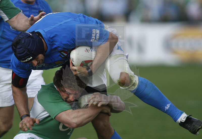 Rbs Sei Nazioni 2007, Roma, stadio Flaminio 17/03/2007, Italia v Irlanda, Foto Daniele Resini/Fotosportit
