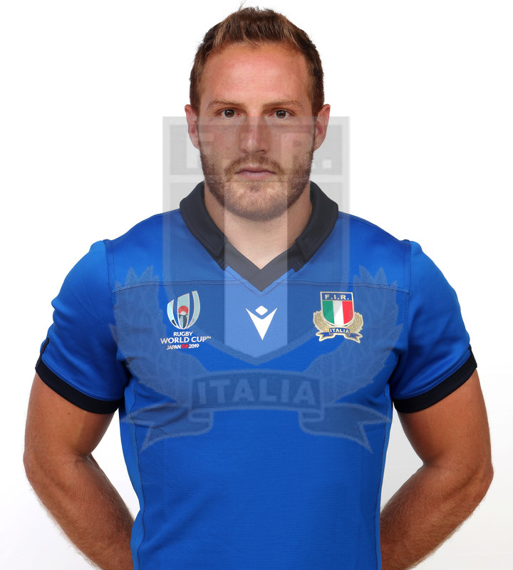 Rugby World Cup 2019, Pergine (Valsugana) 12/07/2019, raduno della Nazionale maggiore, profili individuali di atleti e staff, Giulio Bisegni, Centro/Ala, Zebre Rugby Club, 11 cap.