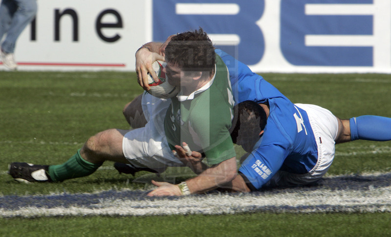 Rbs Sei Nazioni 2007, Roma, stadio Flaminio 17/03/2007, Italia v Irlanda, Foto Daniele Resini/Fotosportit
