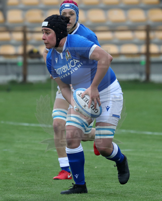 Sei Nazioni Donne 2021, Parma, stadio Lanfranchi 10/04/2021, Italia v Inghilterra, Ilaria Arrighetti. foto Daniele Resini/Fotosportit