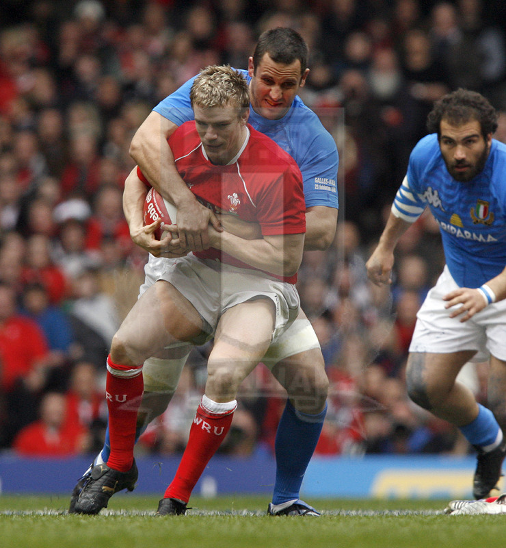 Rbs Sei Nazioni 2008, Cardiff, Millennium Stadium 23/02/2008, Galles v Italia, Foto Daniele Resini/Fotosportit