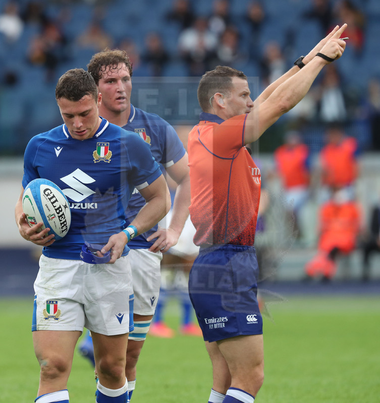 Autumn Nations Series 2021, Roma, Stadio Olimpico, 06/11-2021, Itallia vs Nuova Zelanda.Foto Daniele Resini/Fotosportit