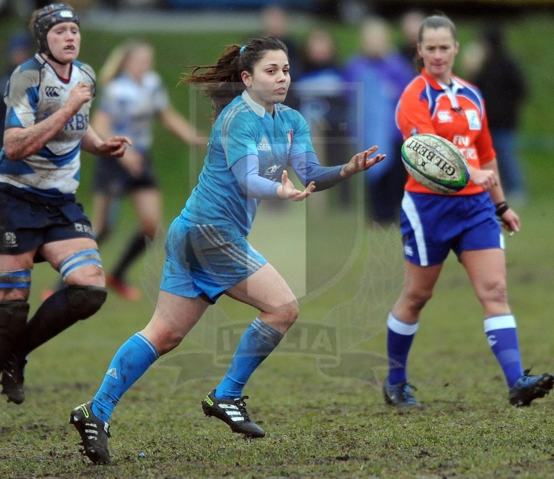 Sei Nazioni Donne, Mayfield, Dundee 10/02/2013, Scozia v Italia, Maria Grazia Cioffi.