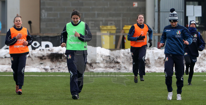 Guinness Sei Nazioni 2021, Parma, Cittadella del Rugby 09/01/2021, raduno Nazionale Donne, sessione di allenamento, Foto Daniele Resini/Fotosportit