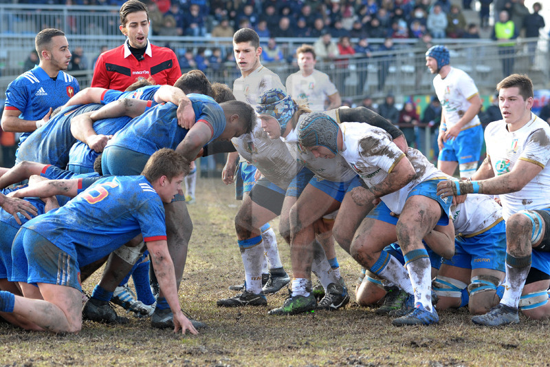 Test match U18, Badia Polesine 24/02/2018, Italia U18 v Francia U18,