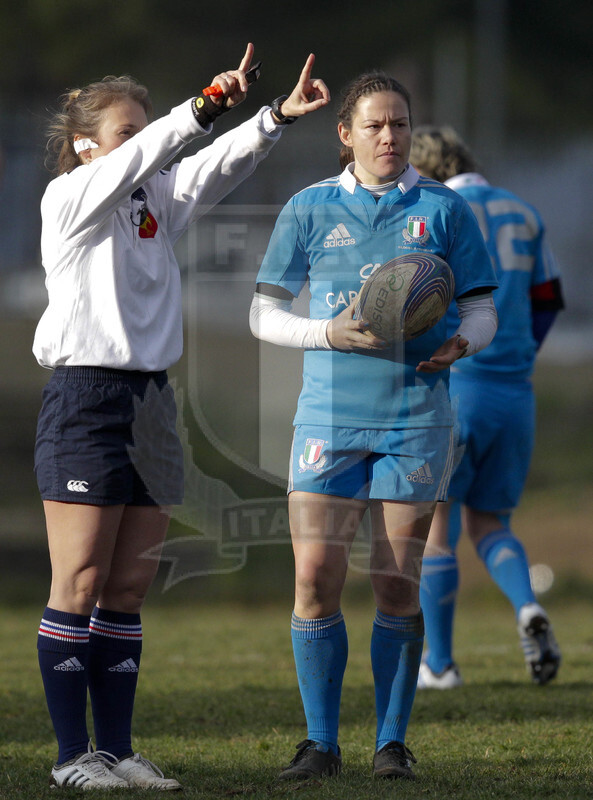 RBS 6 Nazioni Femminile 2013, Benevento, Campo Pace Vecchia, 24-02-2013, Italia v Galles. L\