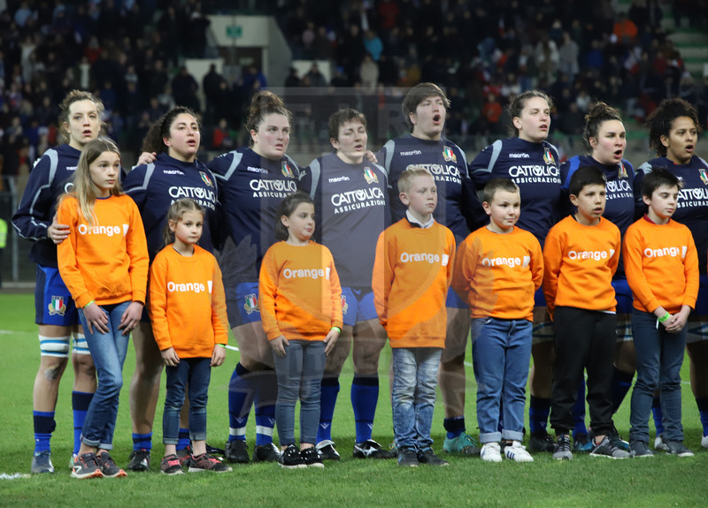 Sei Nazioni 2020 Donne, Limoges, Stade Beaublanc 08/02/2020, Francia Donne v Italia Donne, Azzurre all\