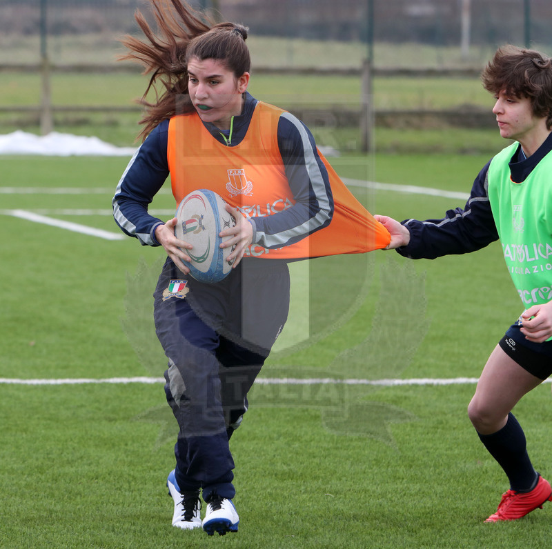 Guinness Sei Nazioni 2021, Parma, Cittadella del Rugby 09/01/2021, raduno Nazionale Donne, sessione di allenamento, Foto Daniele Resini/Fotosportit