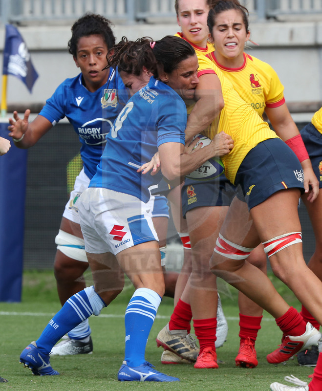Rugby World Cup 2021 Women, Qualifier, Parma, stadio Lanfranchi 25/09/2021, Italia Donne v Spagna Donne. Foto Daniele Resini/Fotosportit