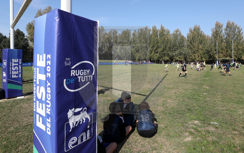 Eni rugby tour, feste del rugby 2022, Ravenna, parco Teodorico 16/10/2022,