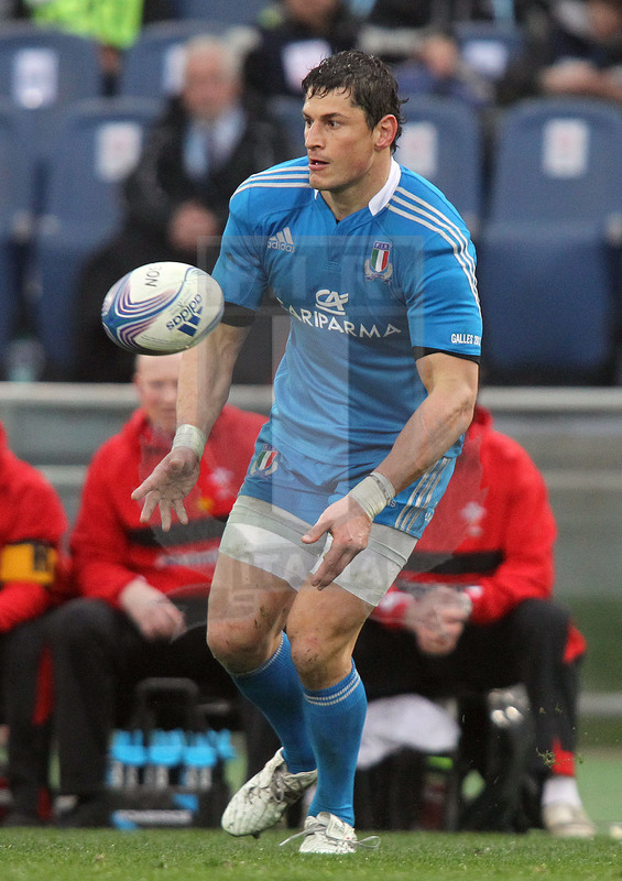 Sei Nazioni 2013, Roma, stadio Olimpico 23/02/2013, Italia v Galles, Alessandro Zanni.