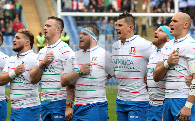 Guinness Sei Nazioni 2019, Round 5, Roma, stadio Olimpico 16/03/2019, Italia v Francia, Azzurri all\