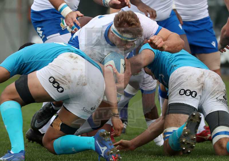 Nazionale A, Test Match 2021, Padova, stadio Plebiscito 14/11/2021, Italia A v Uruguay, Lorenzo Cannone. Foto Daniele Resini/Fotosportit