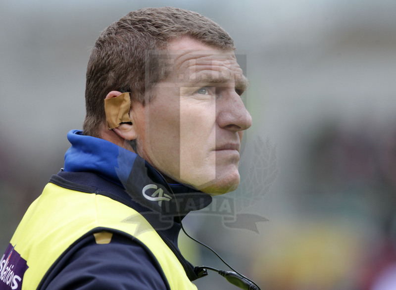 Natwest Sei Nazioni 2018, round 2, Dublino, Aviva Stadium 10/02/2018, Irlanda v Italia, Marius Goosen a bordo campo. Foto Daniele Resini/Fotosportit