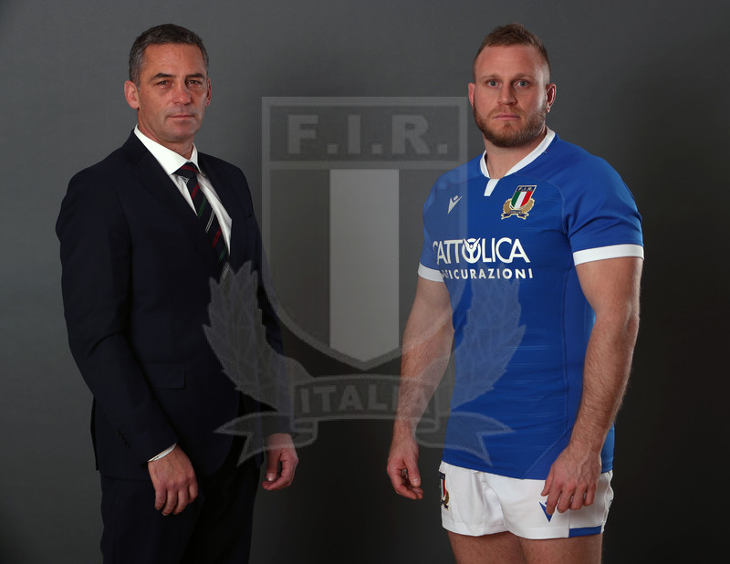 Guinness Sei Nazioni 2021, Roma, Centro Coni Giulio Onesti 29/01/2021, raduno della Nazionale maggiore, ritratti e nuovi profili di atleti e staff, Franco Smith e Luca Bigi.