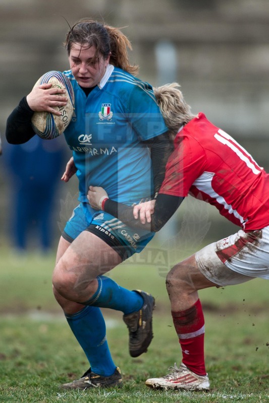 RBS 6 Nazioni Femminile 2013, Benevento, Campo Pace Vecchia, 24-02-2013, Italia v Galles. Lucia Gai.