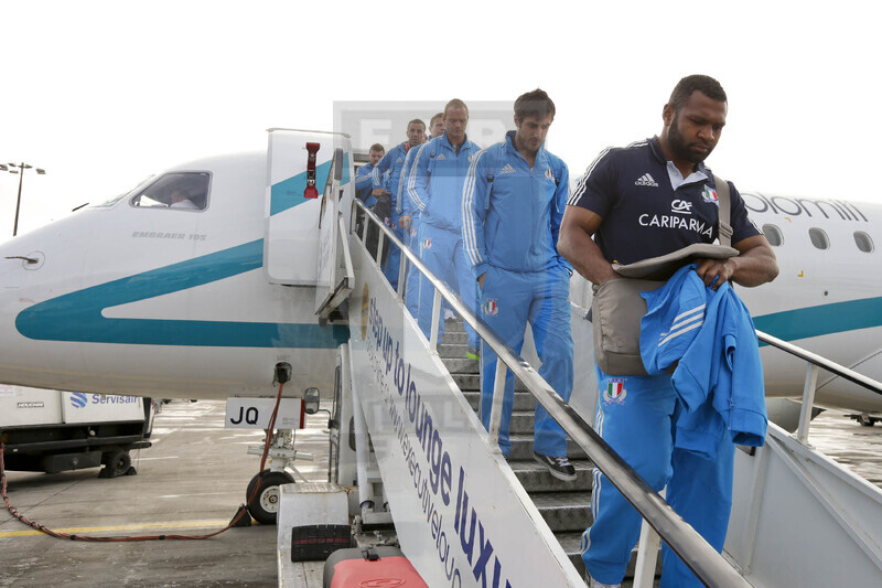 RBS 6 Nazioni 2013, Edimburgo, 08/02/2013, Scozia v Italia, il viaggio degli Azzurri a Edimburgo, Manoa Vosawai.
