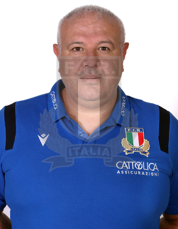 Sei Nazioni 2021, Parma, Cittadella del Rugby 28/12/2020, raduno della Nazionale Donne, profili di giocatrici e staff, Andrea DI GIANDOMENICO, allenatore.
