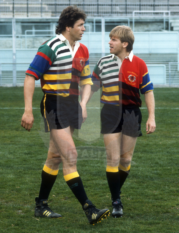 Selezioni Nazionali 1988, Roma, stadio Flaminio 15/03/1988, XV del Presidente v All Stars.