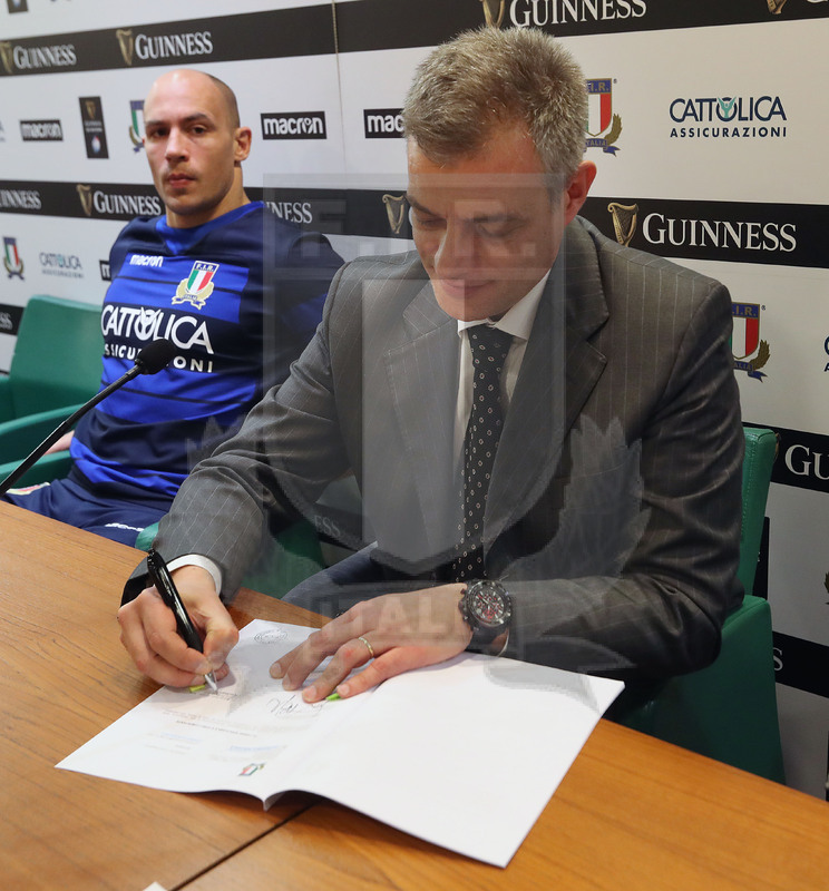 Roma, stadio Olimpico 08/02/2019, conferenza stampa per la firma dell’accordo di sponsorizzazione fra Honda Italia e Fir, e consegna vetture ufficiali, Foto Daniele Resini/Fotosportit