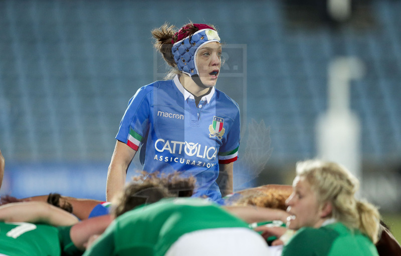 Guinness Sei Nazioni 2019 Donne, Round 3, Parma, Stadio Lanfranchi, 23/02/2019, Italia Donne v Irlanda Donne. Elisa Giordano. Foto Roberto Bregani/Fotosportit