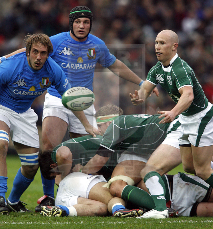 Rbs Sei Nazioni 2008, Dublino, Croke Park 02/02/2008, Irlanda v Italia, Foto Daniele Resini/Fotosportit