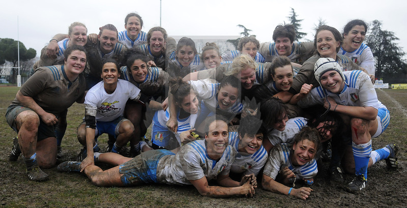 RBS Sei Nazioni Donne 2016, Round 3, Bologna, Stadio Pier Paolo Bonori 28/02/2016, Italia Donne v Scozia Donne, la festa delle Azzurre, Foto Max Pratelli / Fotosportit