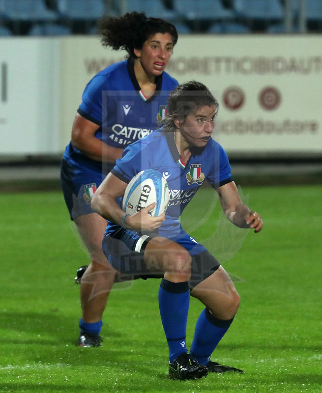Guinness Sei Nazioni Donne 2020, Round 5, Parma, Cittadella del Rugby 01/11/2020, Italia Donne v Inghilterra Donne, Maria Magatti. Foto Daniele Resini/Fotosportit