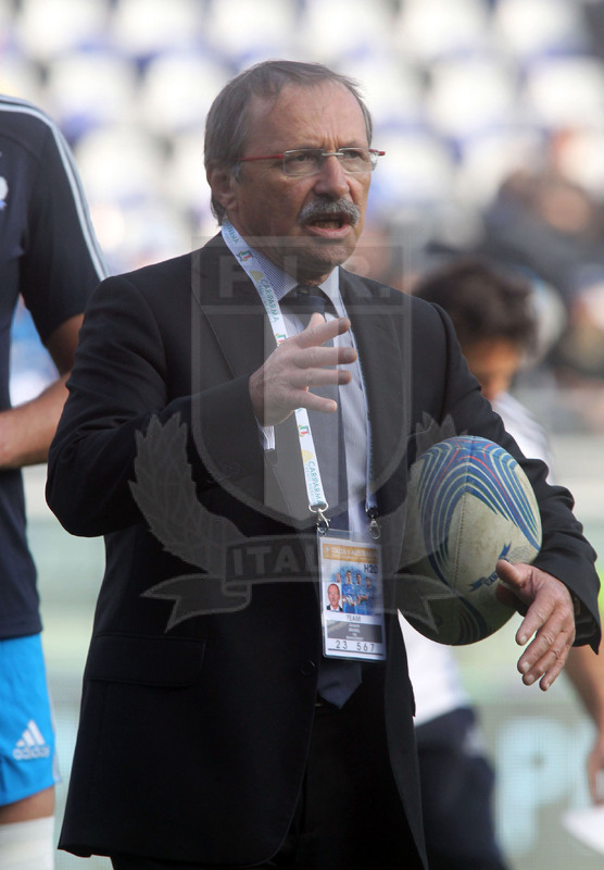 Cariparma test match 2013, Torino, stadio Olimpico, 9 novembre 2013, Italia v Australia, Jacques Brunel.
