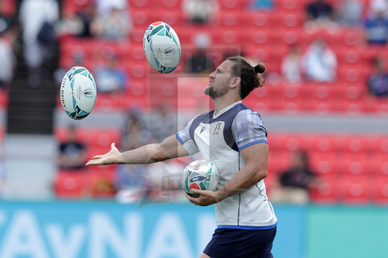 Rugby World Cup 2019 Giappone, Higashi Osaka Hanazono Rugby Stadium 22/09/2019, Italia v Namibia, Michele Campagnaro. Giuseppe “Pino” Fama/CFP