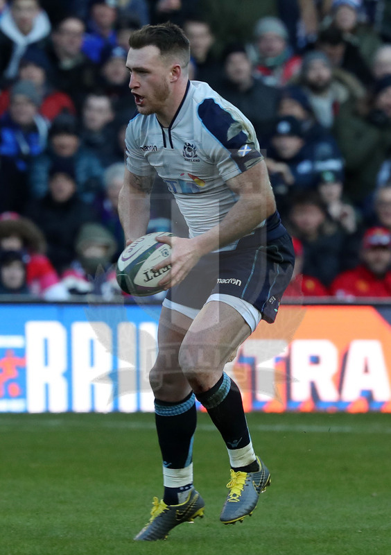 Guinness Sei Nazioni 2018, Round 1, Edimburgo, Murrayfield 02/02/2019, Scozia v Italia, Stuart Hogg. Foto Daniele Resini/Fotosportit
